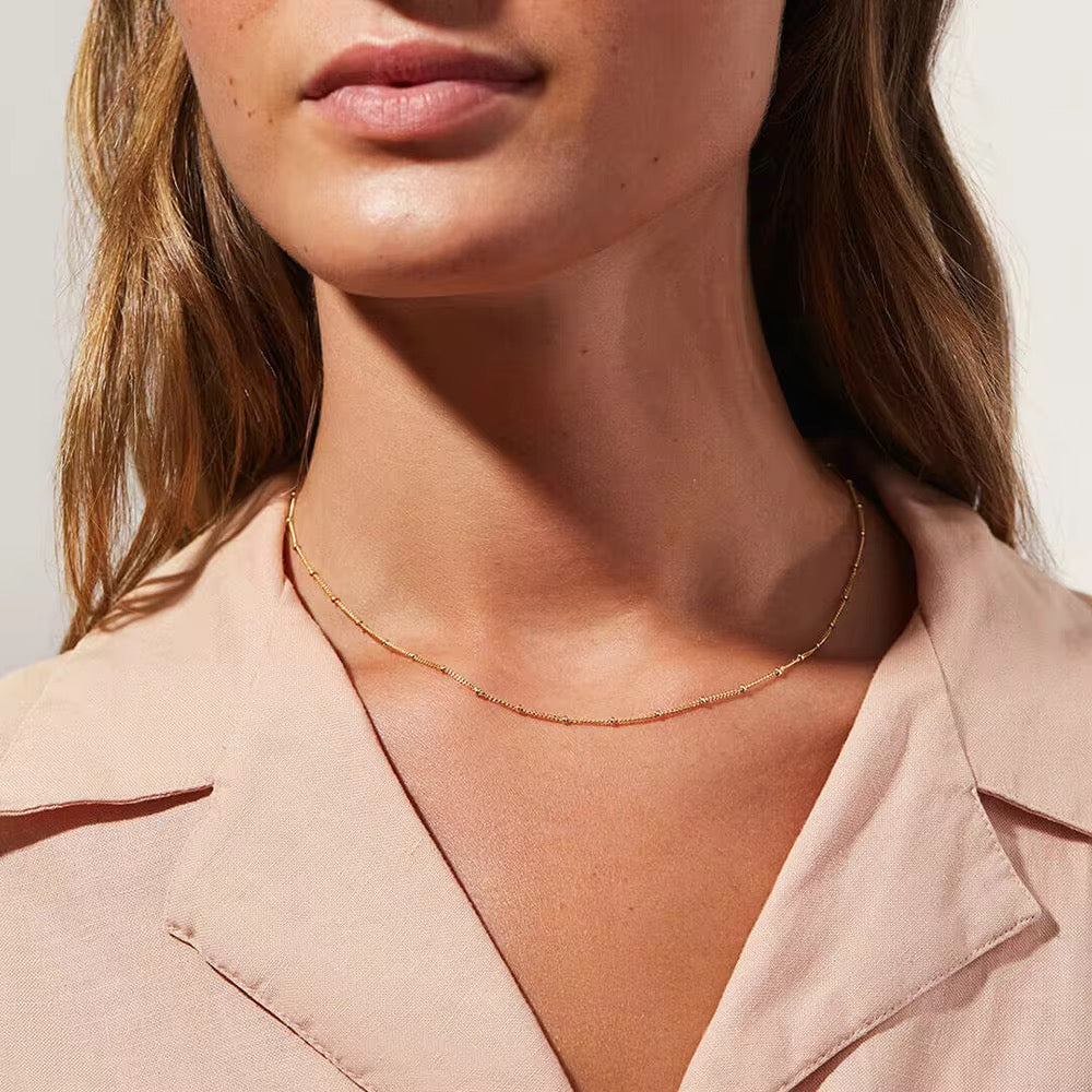 Thin Beaded Chain