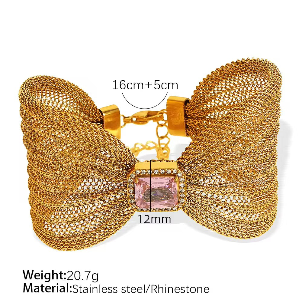 Azure Mesh Bracelet