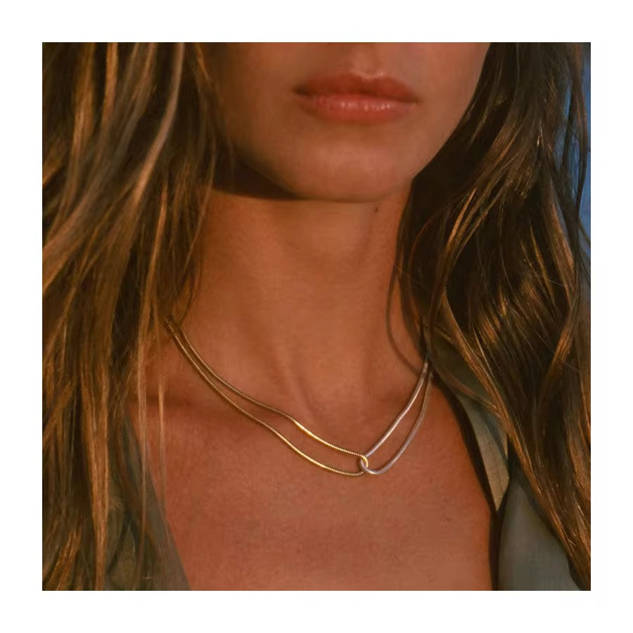 DT Snake-bone Necklace
