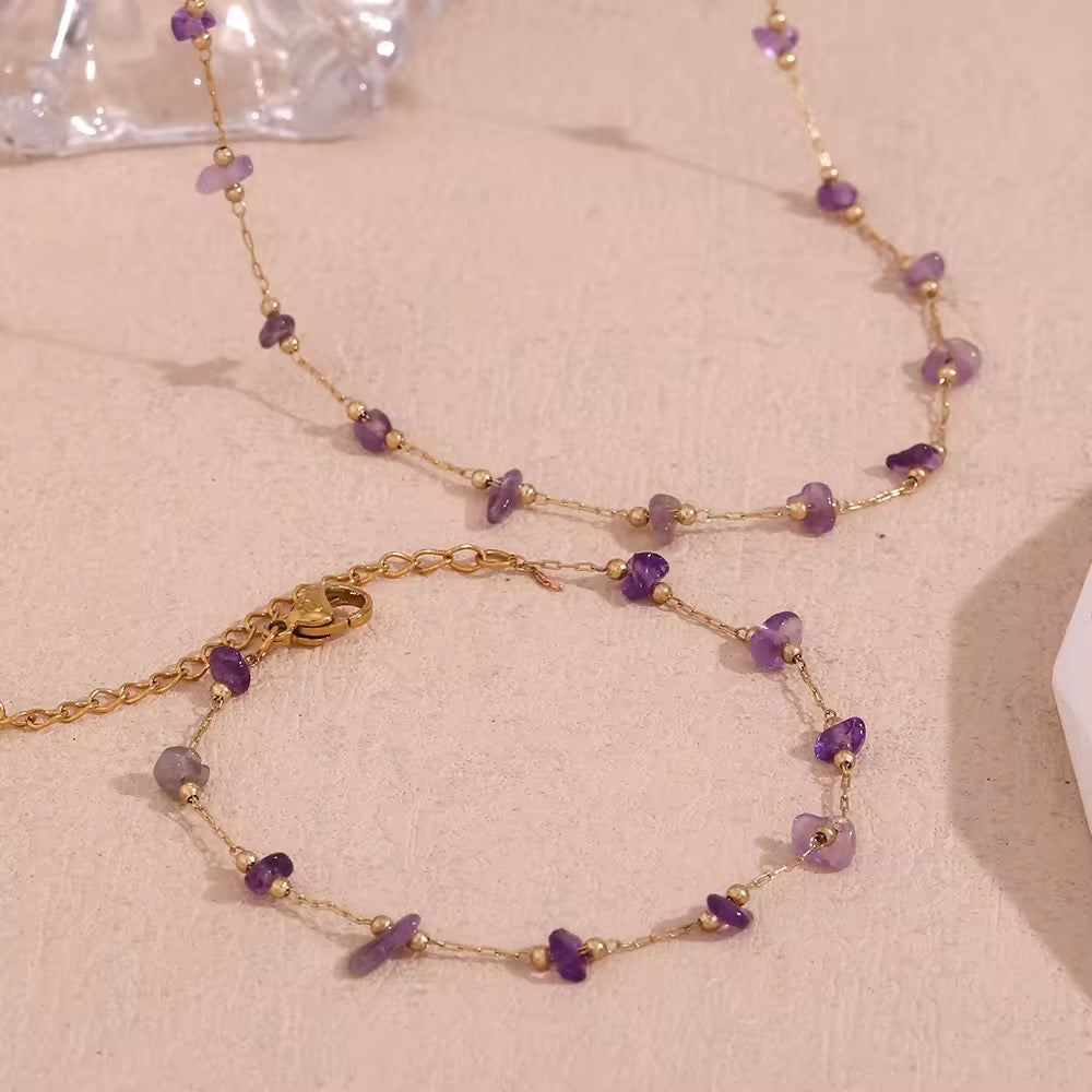 Purple beads