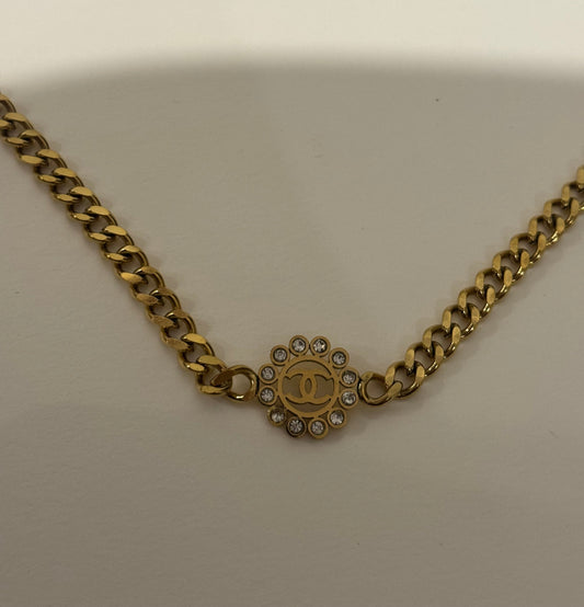 Vintage Channel Necklace
