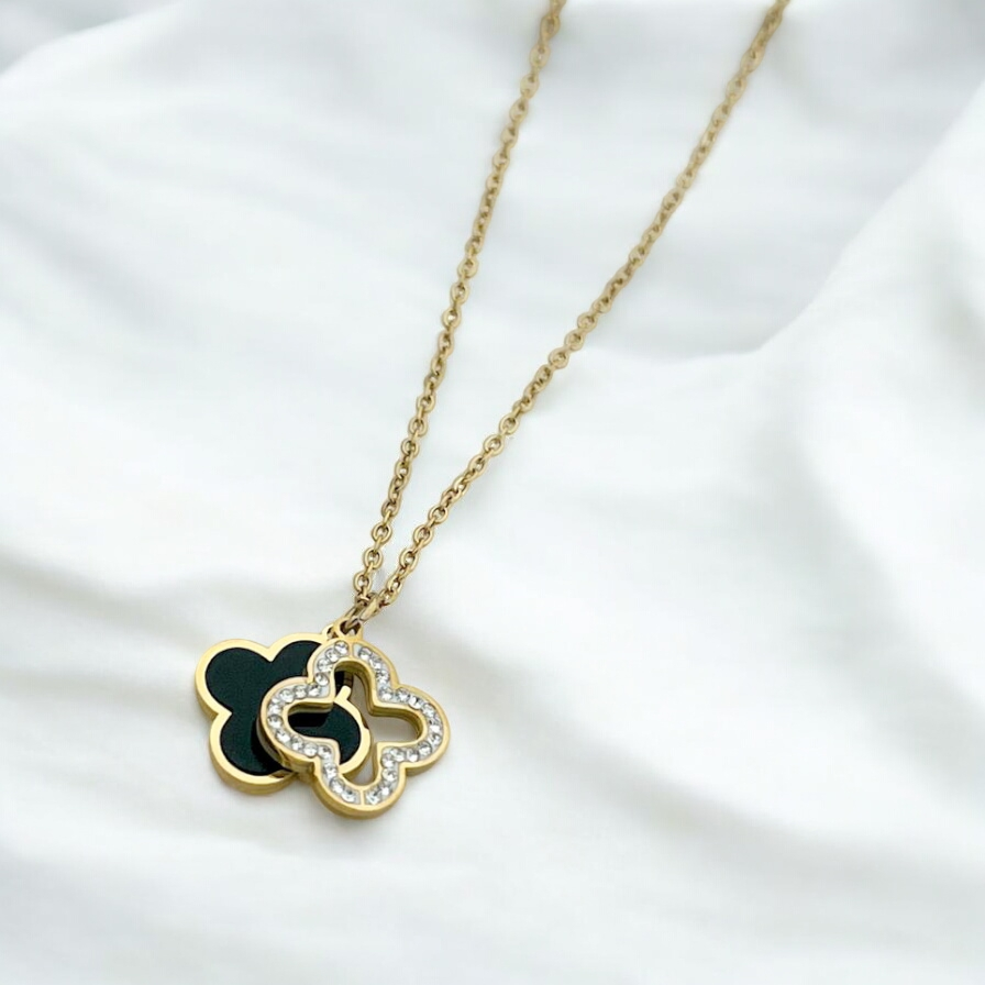Double Clover Necklace
