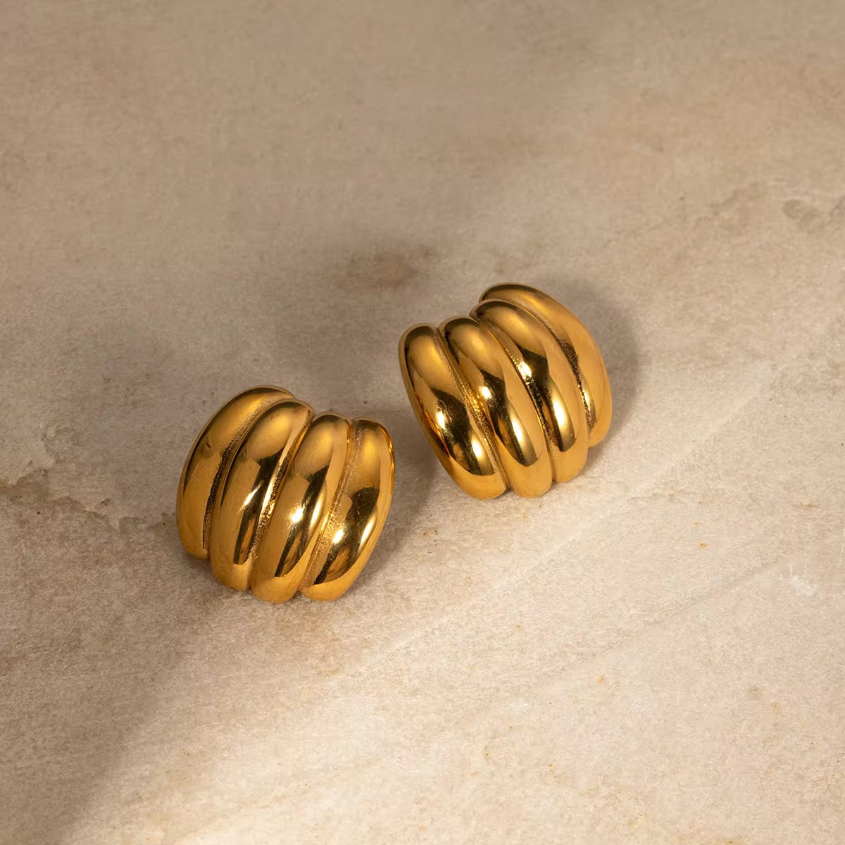 Banana Gold Studs