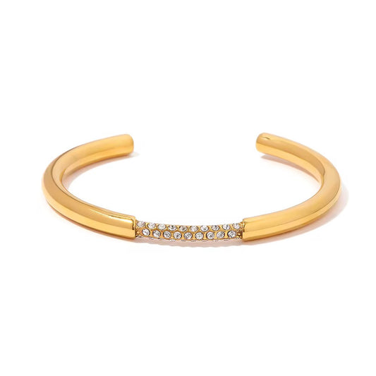 Mid Zirconia Bangle