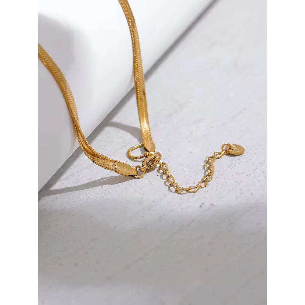 Drop Double Layer Necklace