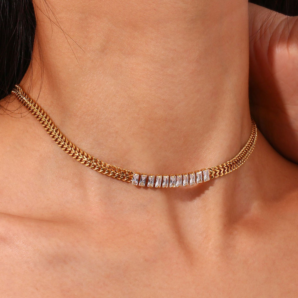 Vivid Zircon Necklace