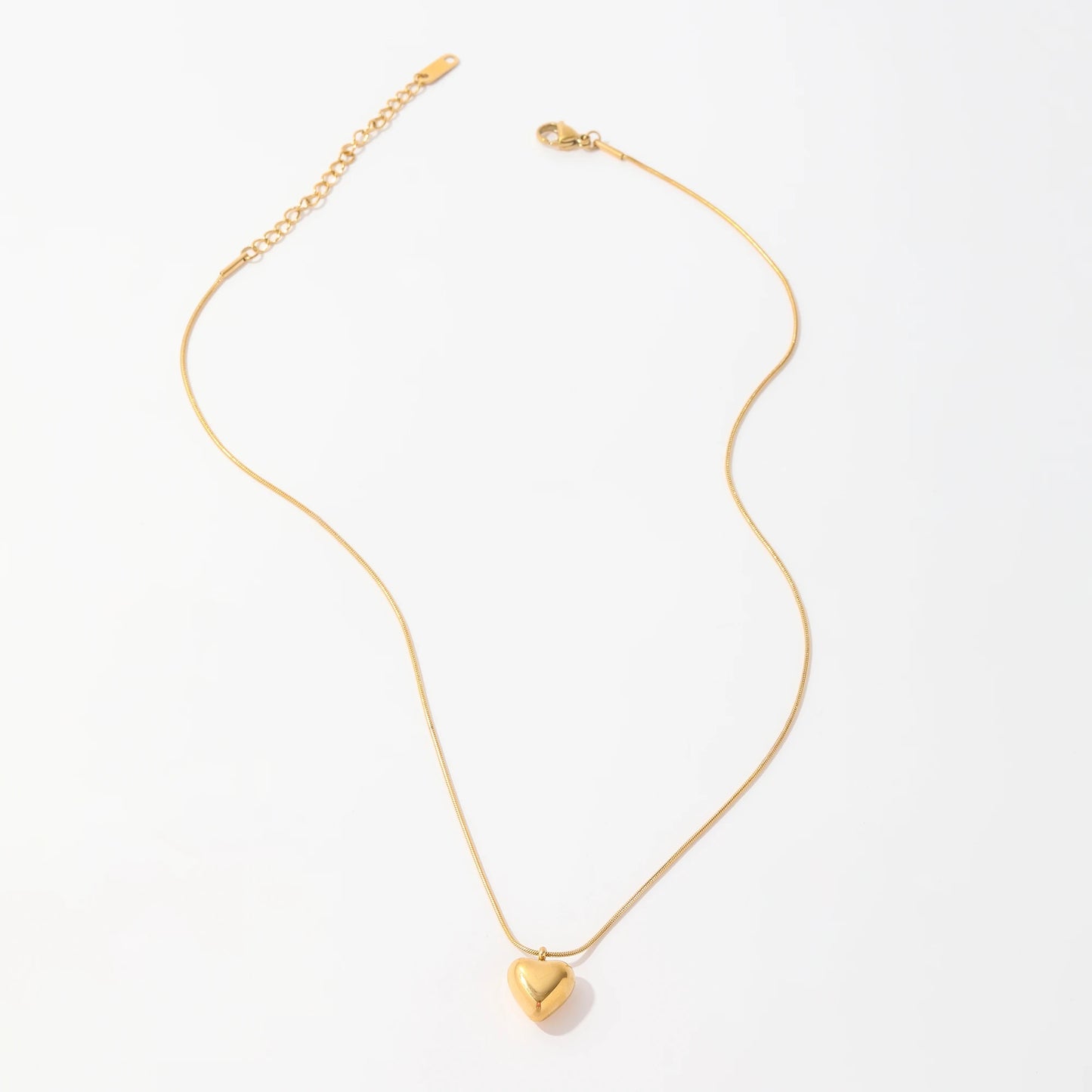 Solid Heart Necklace