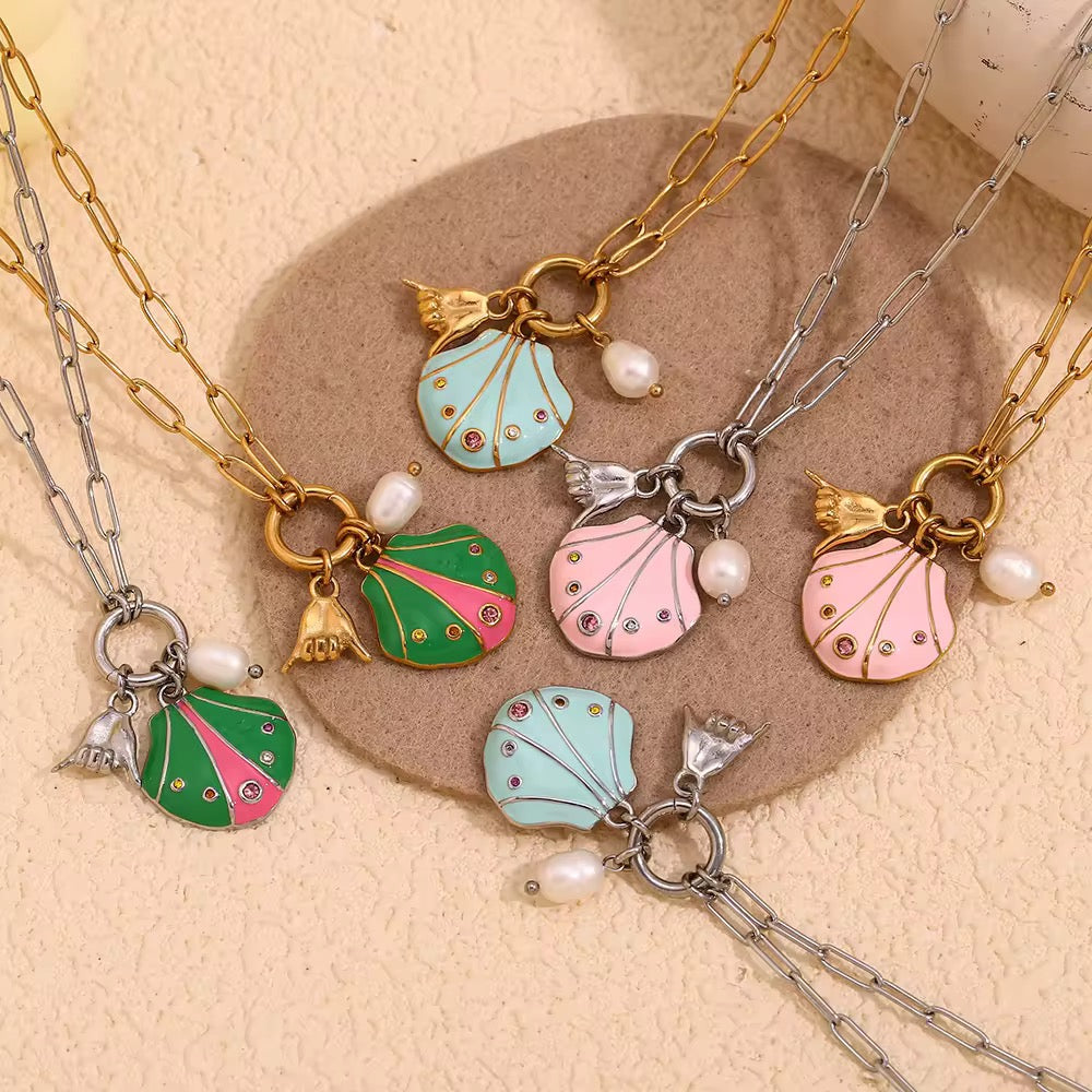 Blue Ocean Necklace