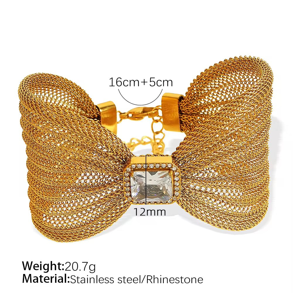 Azure Mesh Bracelet