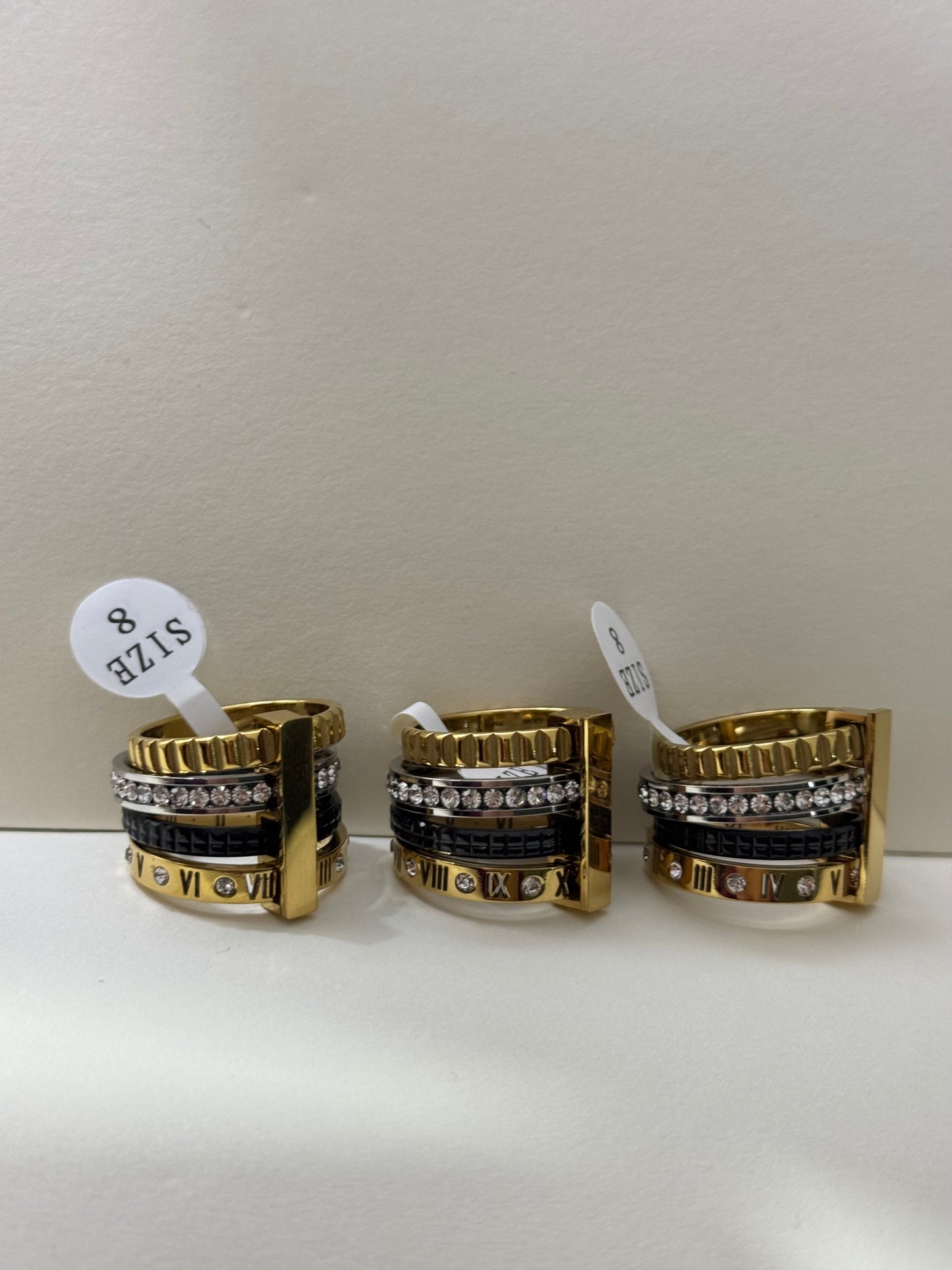 Black TetraStack Ring