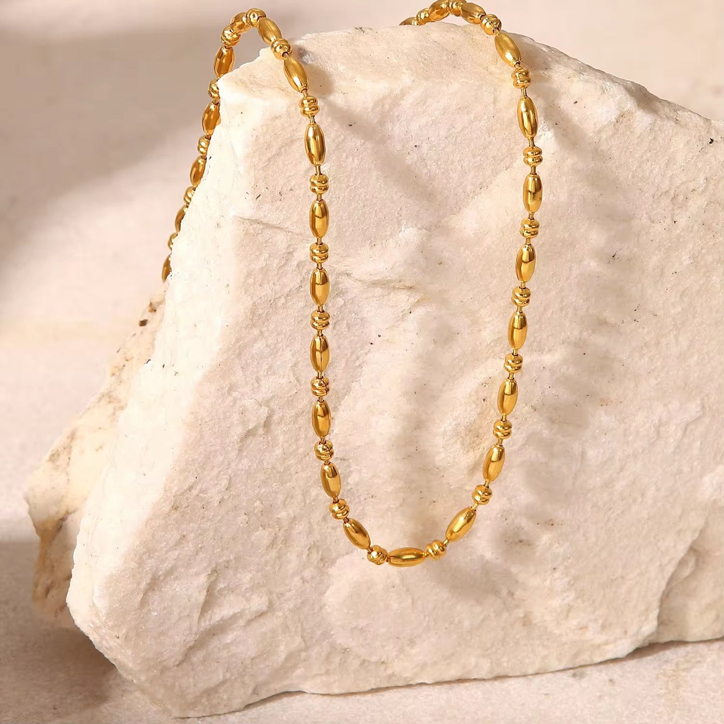 Bean Chain Necklace