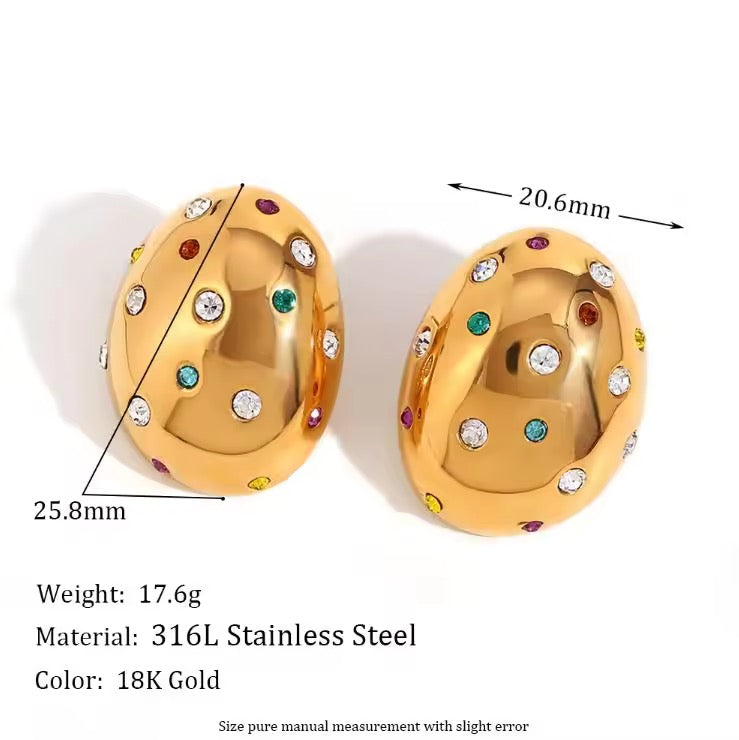 Pebblekiss Studs