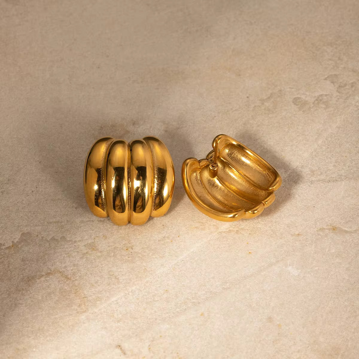 Banana Gold Studs