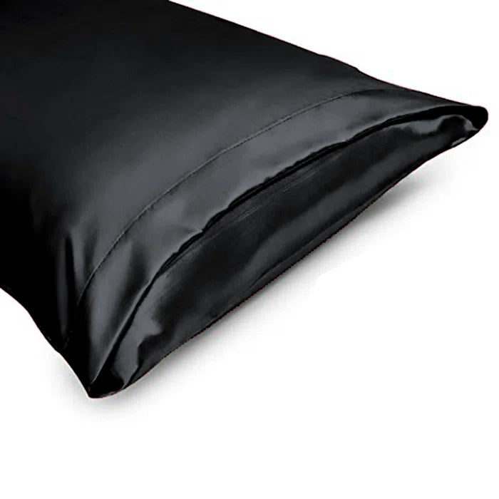 Black Beauty Silk Pillowcase