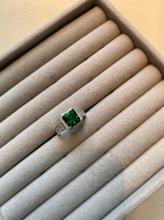 Emerald Jade Ring