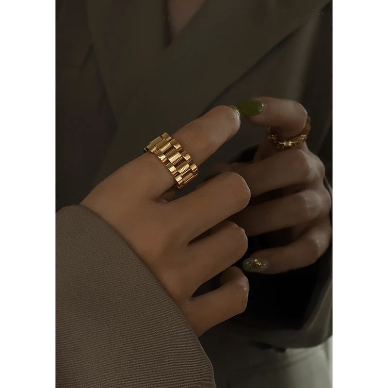 Bold Watch Ring