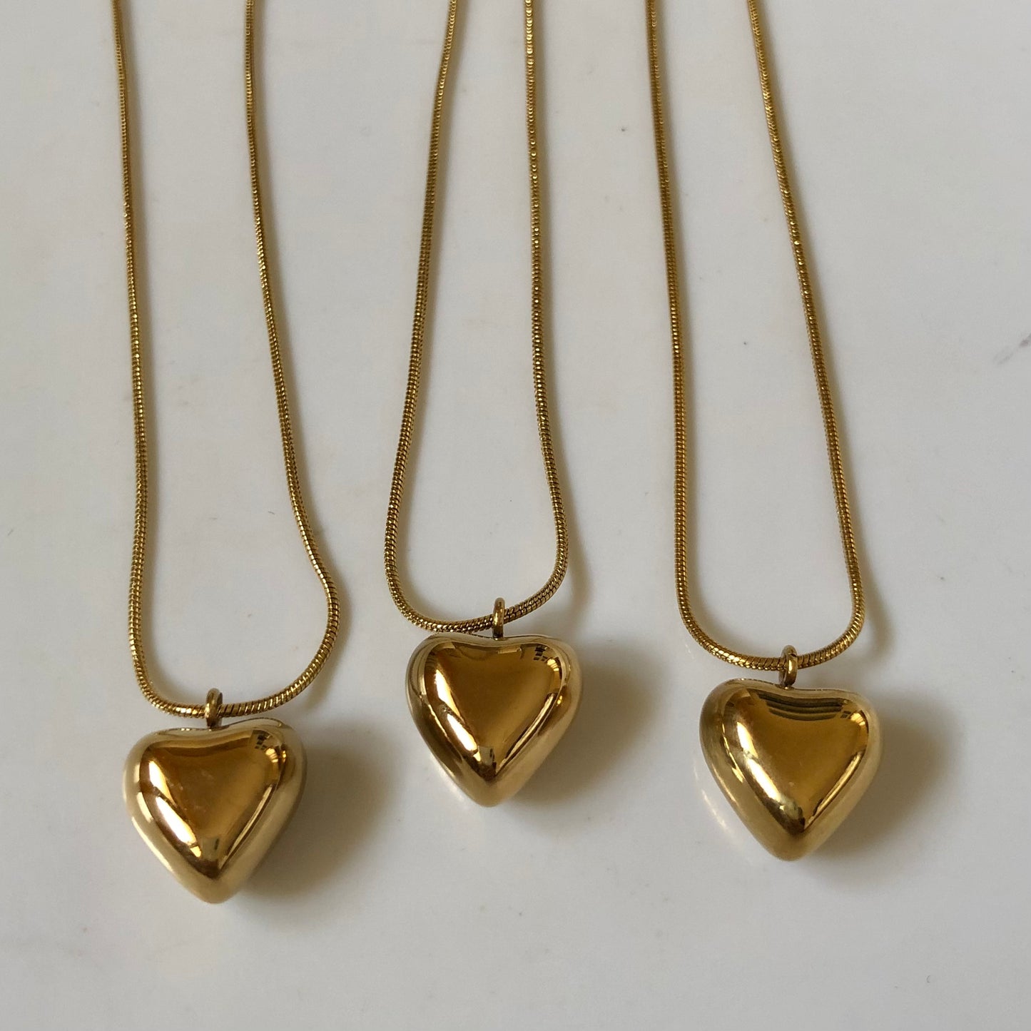 Solid Heart Necklace