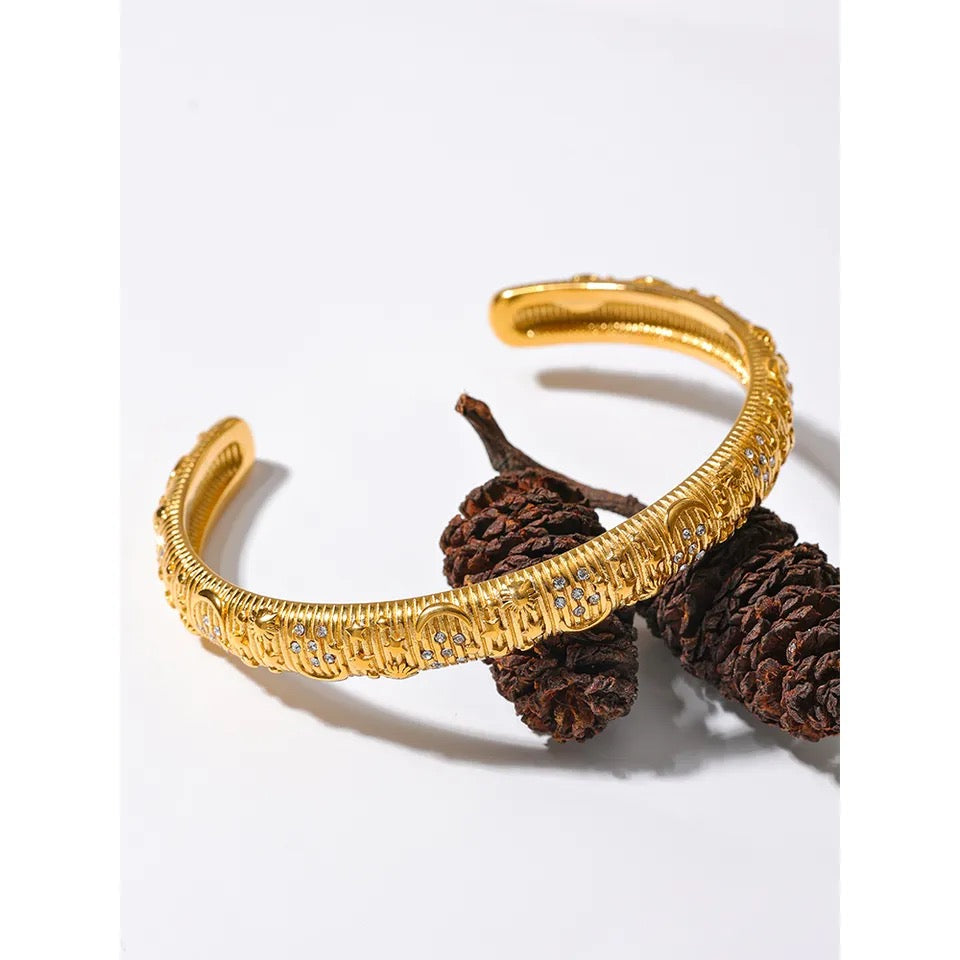 Vintage encrusted Bangle