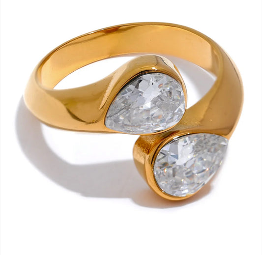 Gold Dream Open Ring (Adjustable Size)