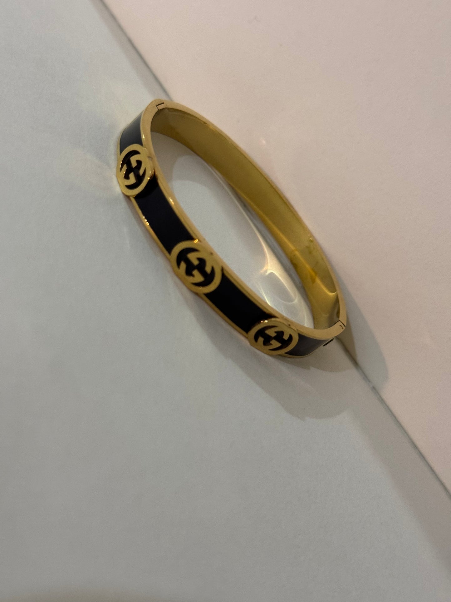 Gucci Black Bangle