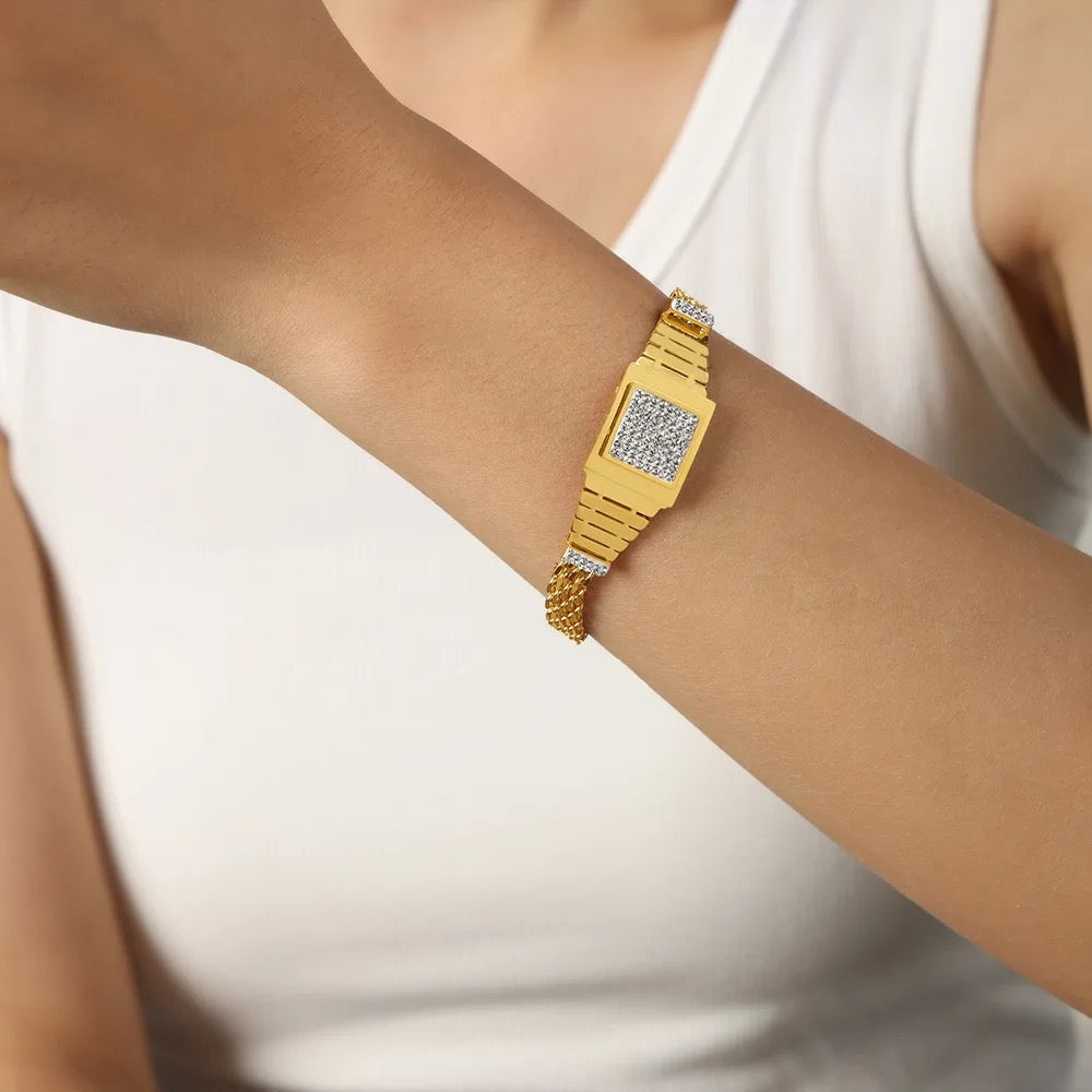 Cosmic Square Watch Bracelet