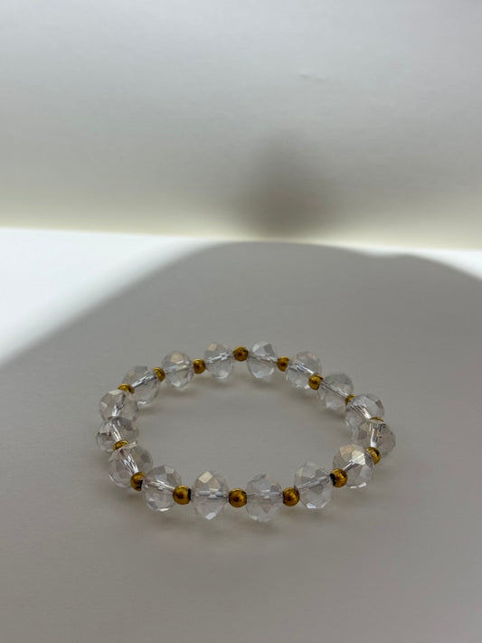 Clear Crystal Handmade Bracelet