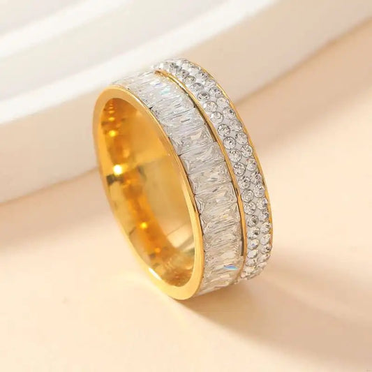 Double Zirconia Band