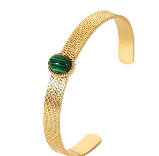 Green Open Cuff