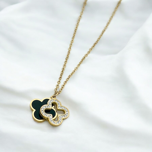 Double Clover Necklace