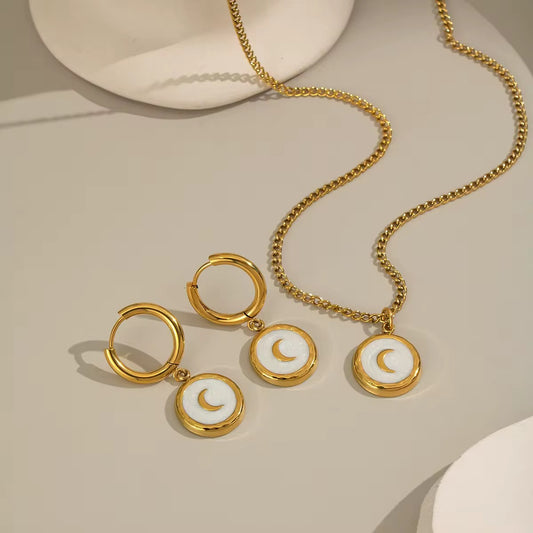 White Moon Set