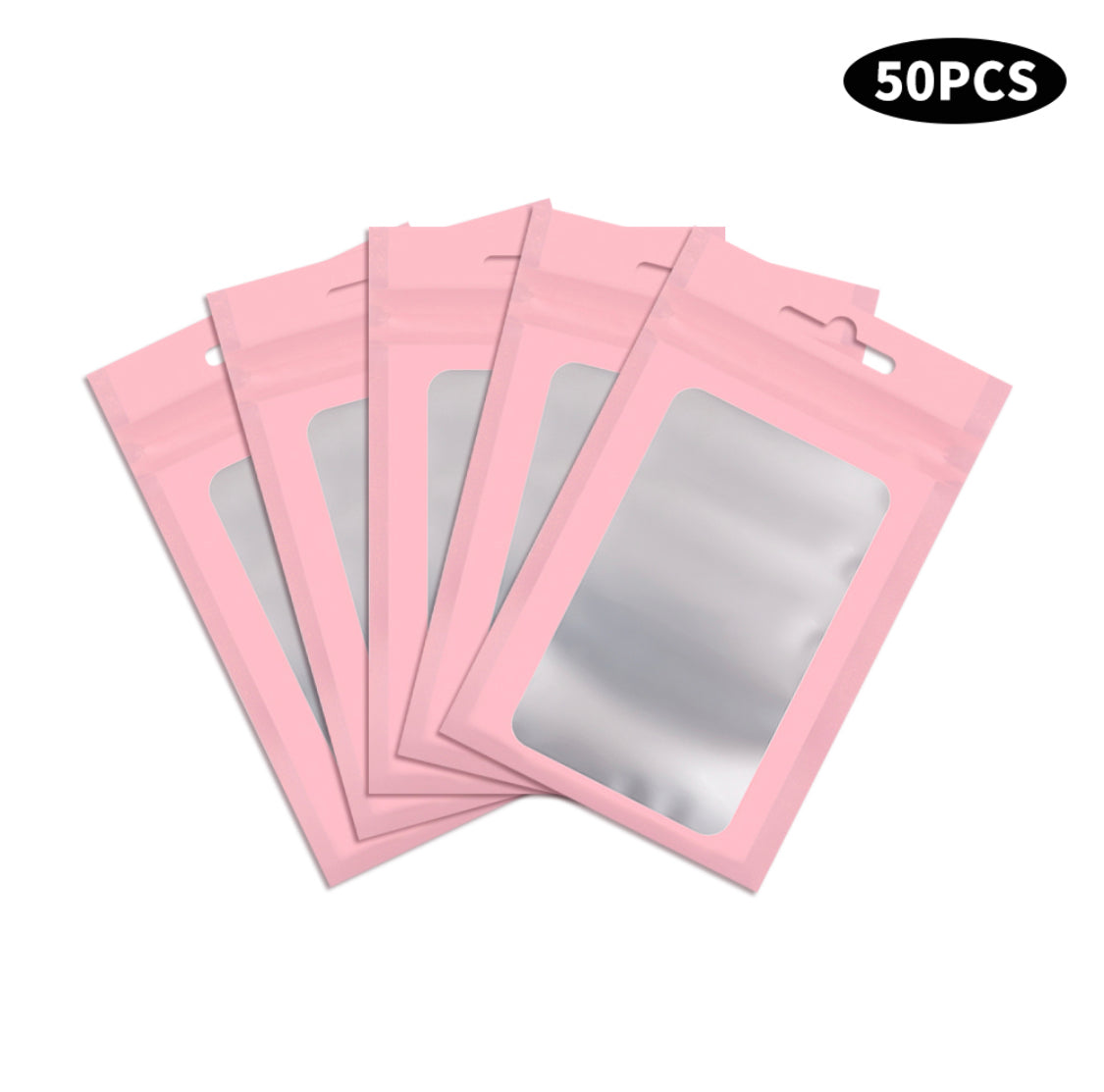 Pink Mylar Bags