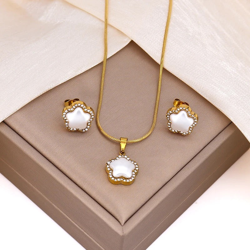 Micro Flower Gold Set