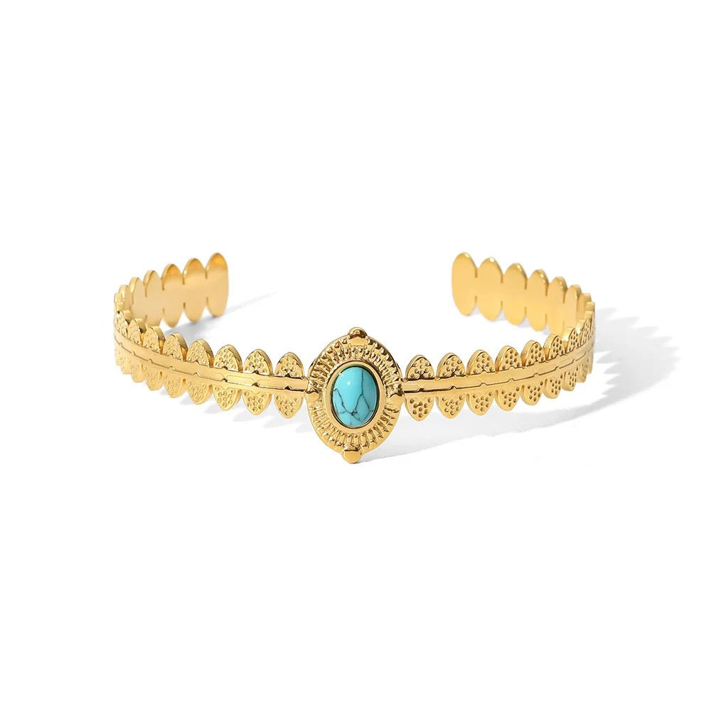 Turquoise Open Cuff