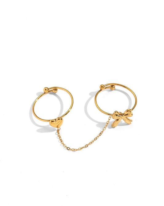 Bow Affection Ring