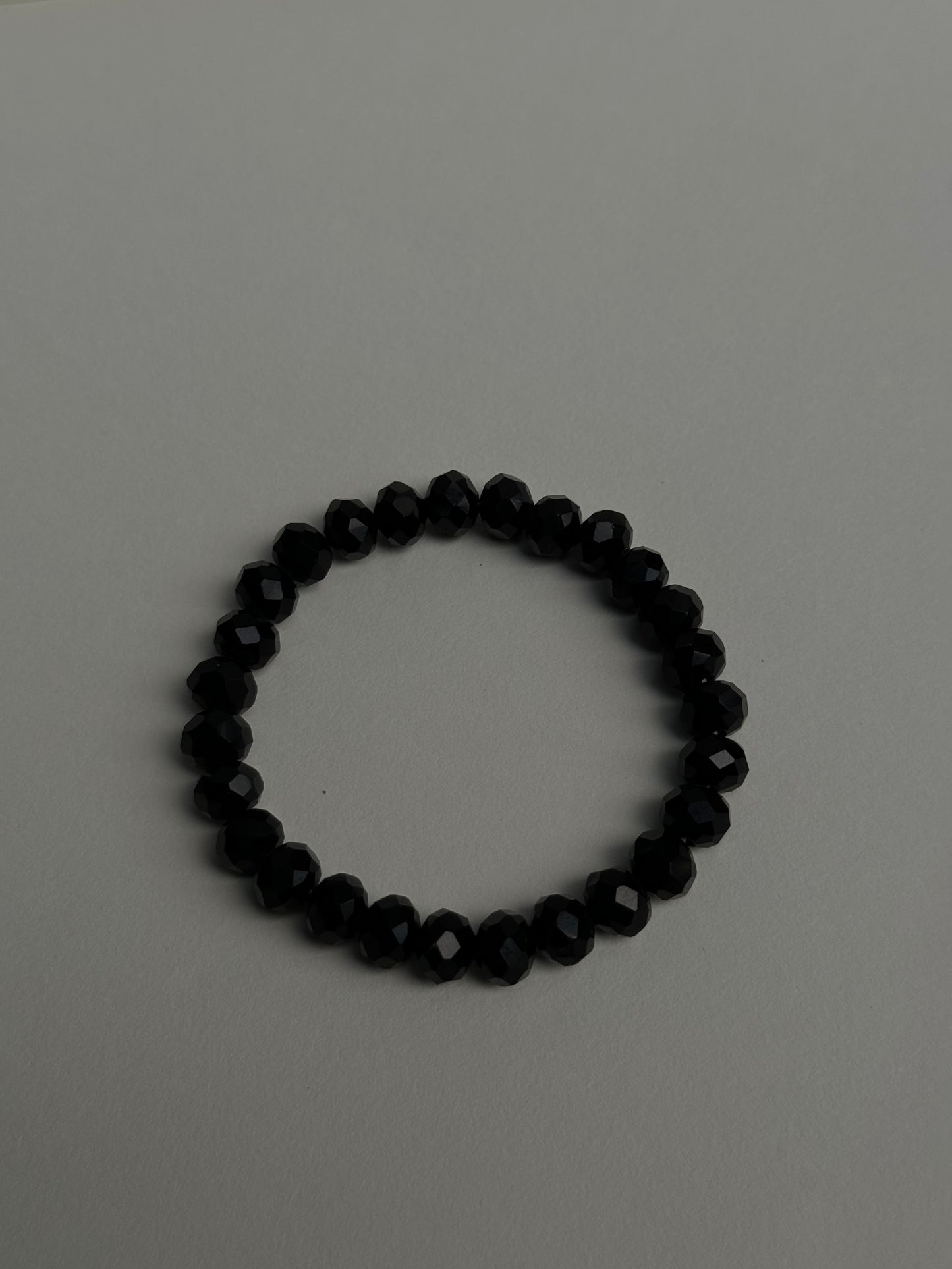 Black Crystal Handmade Bracelet