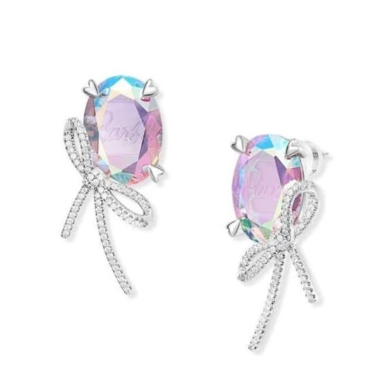 Bling Silver Earrings