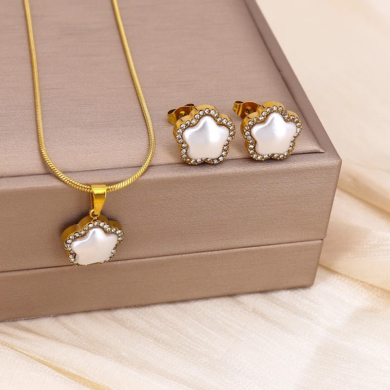 Micro Flower Gold Set