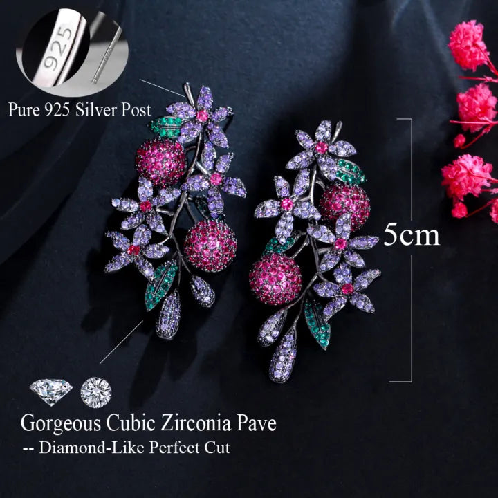 Ombre Zirconia Earrings