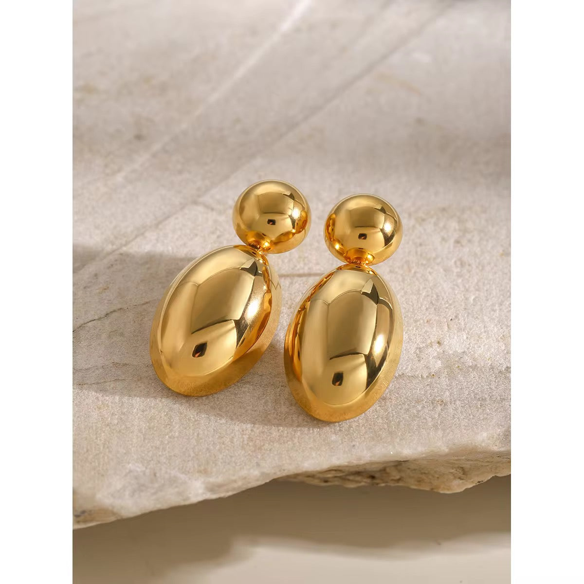 Double Sphere Earrings