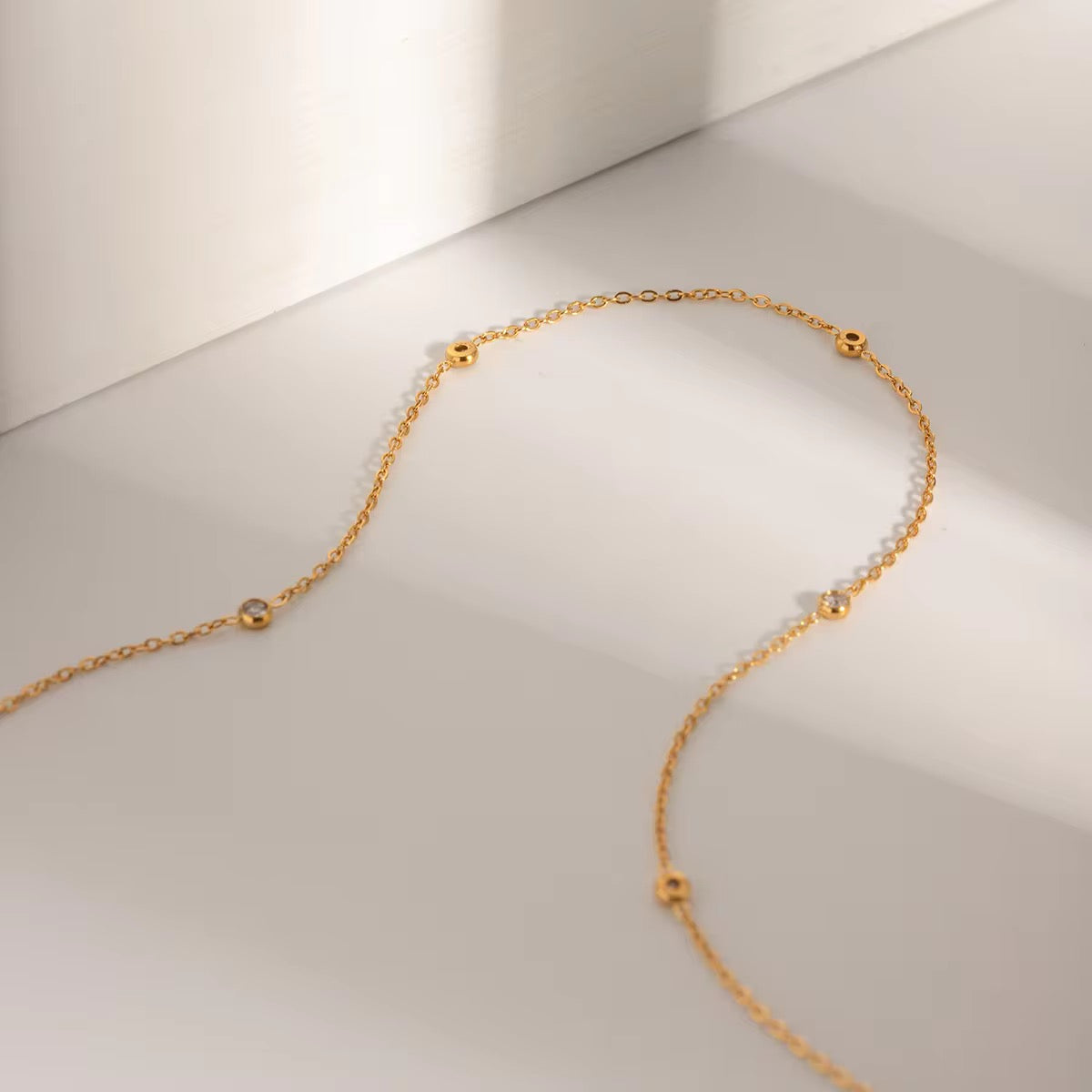 Delicate Zirconia Necklace