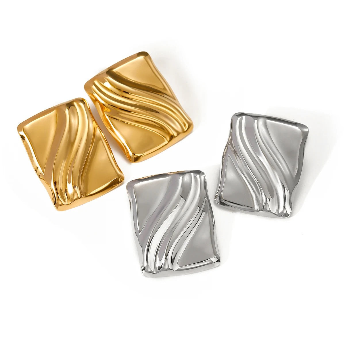 Rami Long Wave Studs