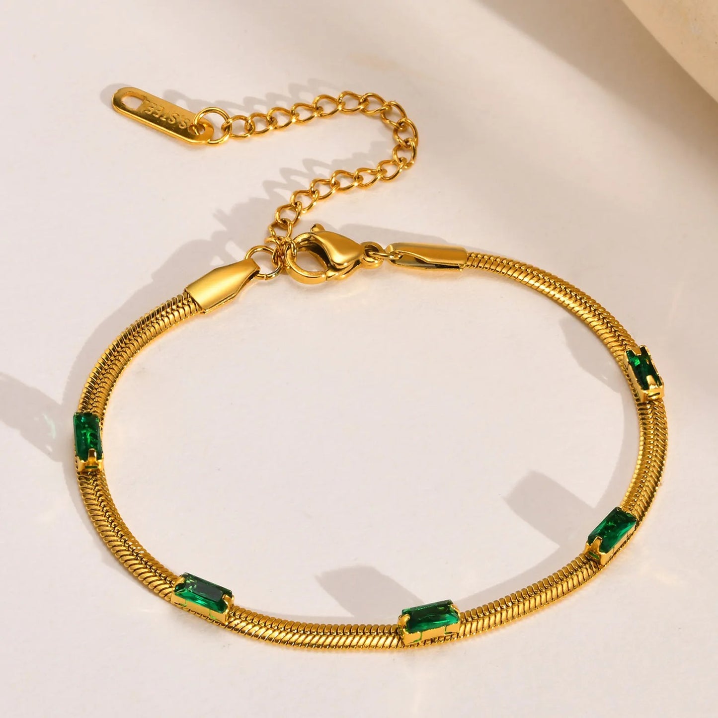 Green Snake Bracelet