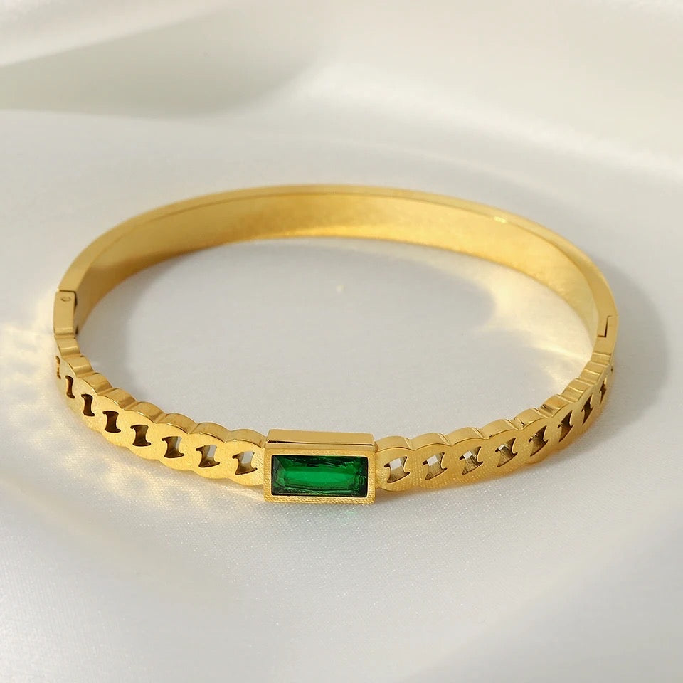 Green simi Bangle 39