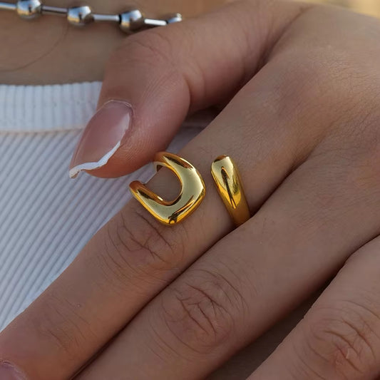 Cross Hollow Ring