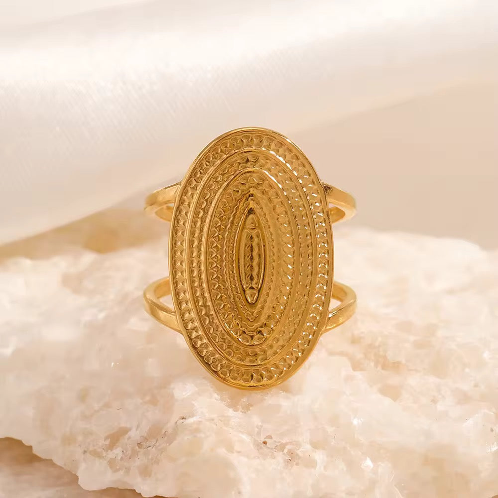 Tribe Oval Ring