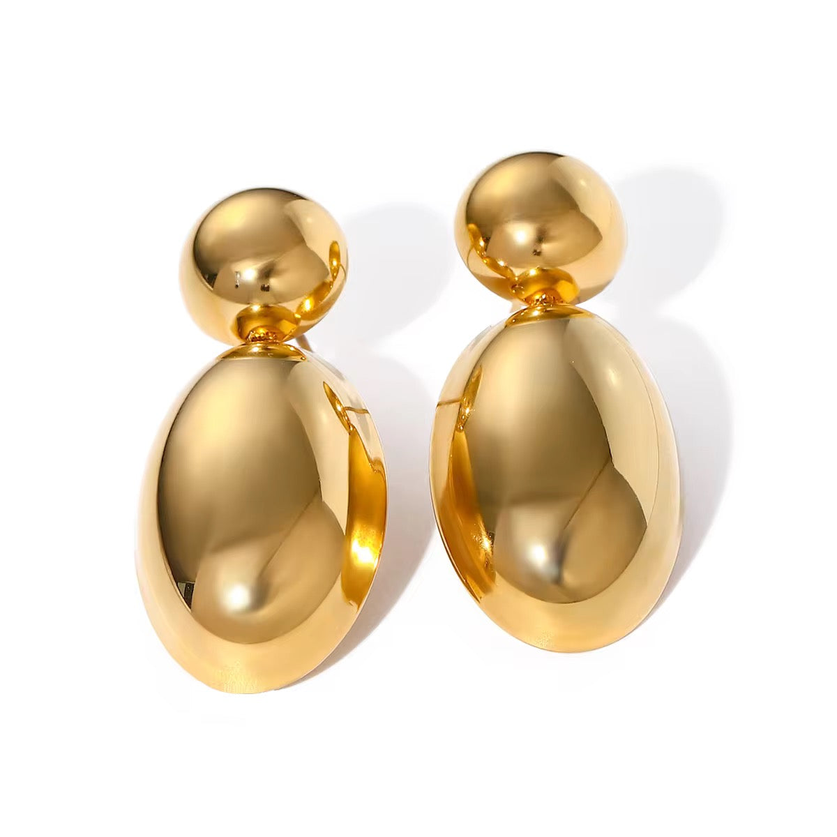 Double Sphere Earrings