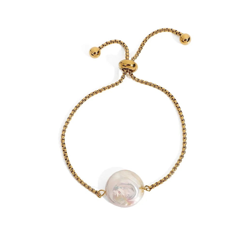 Pressed Pearl bracelet