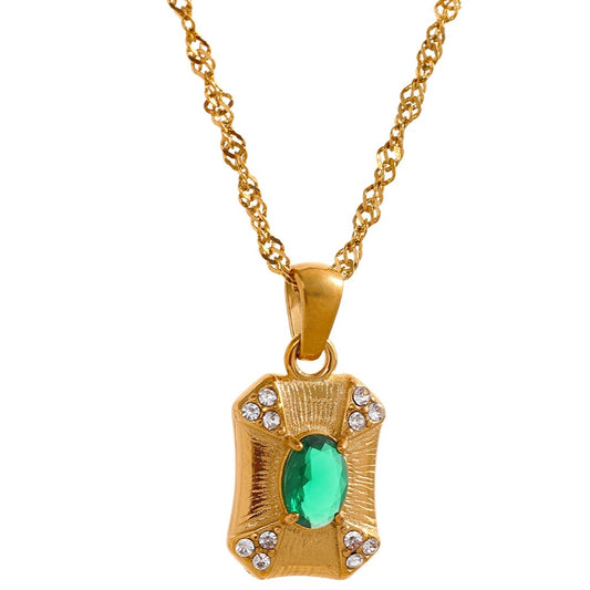 Green Mirelda Necklace