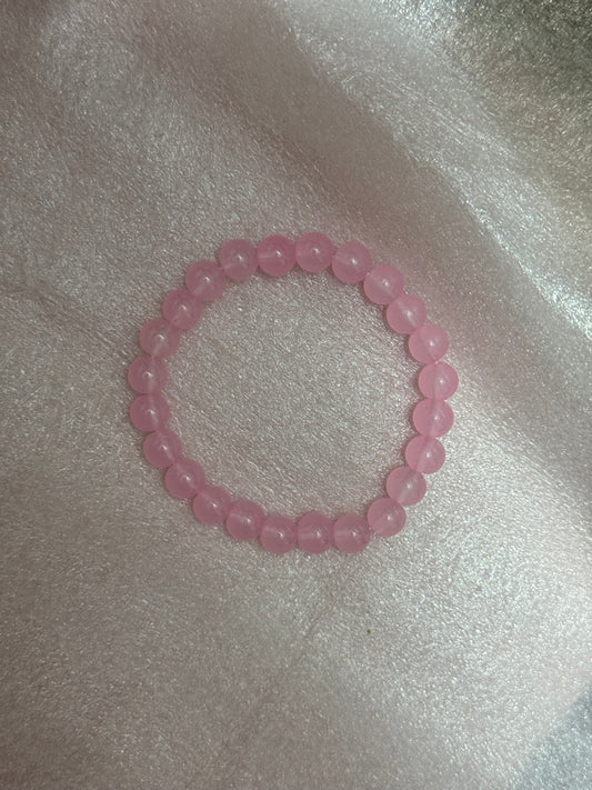 Pink Marble Handmade Bracelet