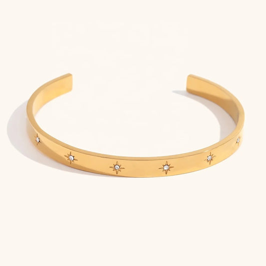 Starry Cuff Bangle